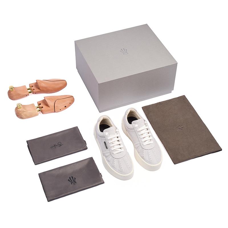 Anta Kyrie Style Essence Edition Comfortable Fashion Slip Resistant Durable Low Top Sneakers Men Sneakers Light-Smoke-Gray 112511809S-2