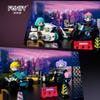 Stubborn Boundaries Ai Motorcycle Youth Tide Play Animation Figure Model Assembly Building Block Toy Ornament Birthday Gift