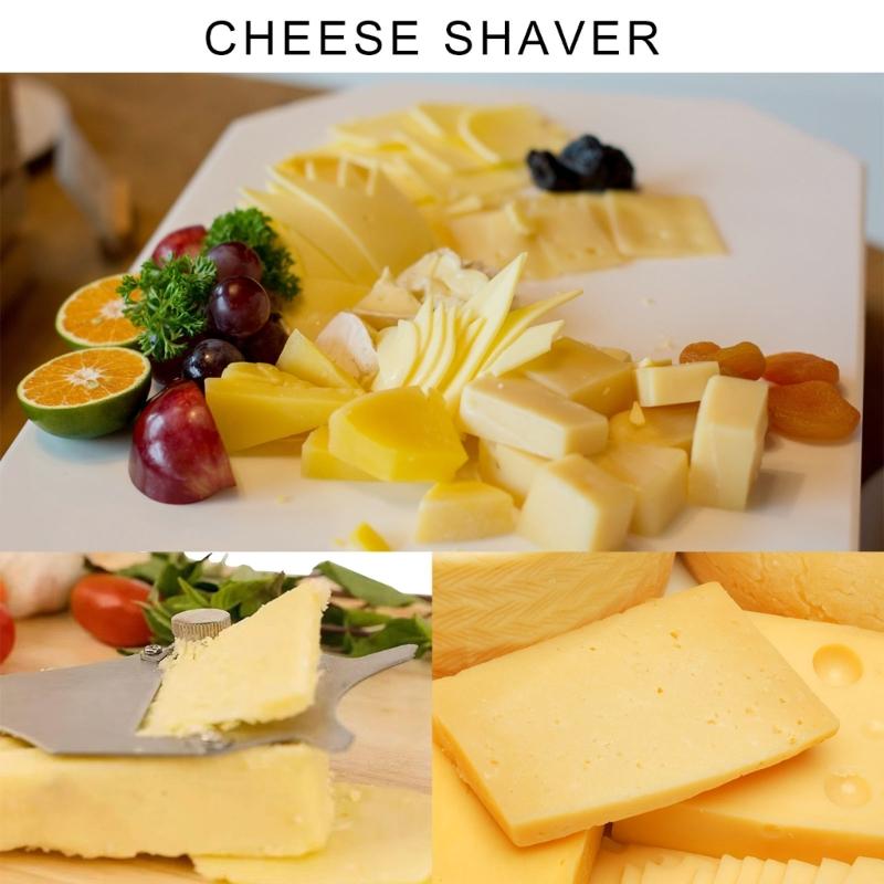 Multipurpose Cheese Cutter Stainless Steel Plane for Truffle Shaving and Chocolate Slicing Kitchen Cooking Accessories