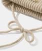 DIAMOND LAYLA Baby Alpaca&Ramswool Comfort String Beanie B1 Nude Beige