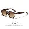 HBK Punk Square Sunglasses Men Punk Sun Glasses for Women Fashion Travel Outdoor Cycling UV400 Lunette De Soleil Homme