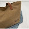 Canvas Bag Women's 2024 New Model Is Popular This Year, Large-capacity Tote Bag Versatile Ruiying Ins Shoulder Class Pass