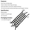 Car Roof Storage Net Retrofit Accessories Multifunction For Jeep Wrangler Tail Box Net Mesh Cargo Net