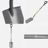 KADAX Spade Shovel Straight 120cm Metal Garden Ergonomic Solid