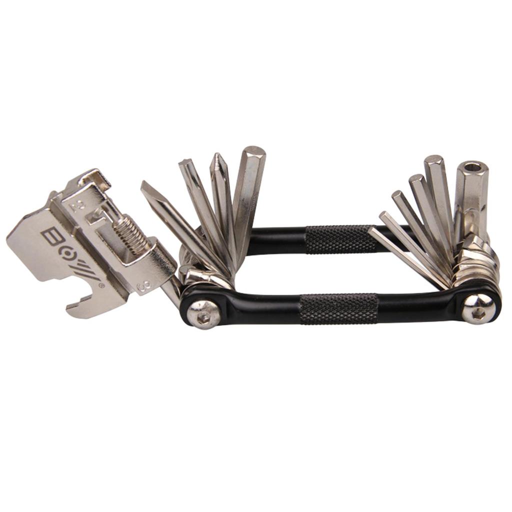Tool Kits Bag,17 In 1 Cycling Multifunction Bicycle Mechanic Repair Kit Set,Portable,Fast