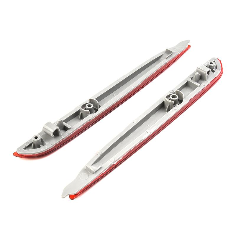 Car Rear Bumper Reflector For Mazda Left + Right Parts Red Replacement ABS Plastic Accessories Bar Car Cover Decorate