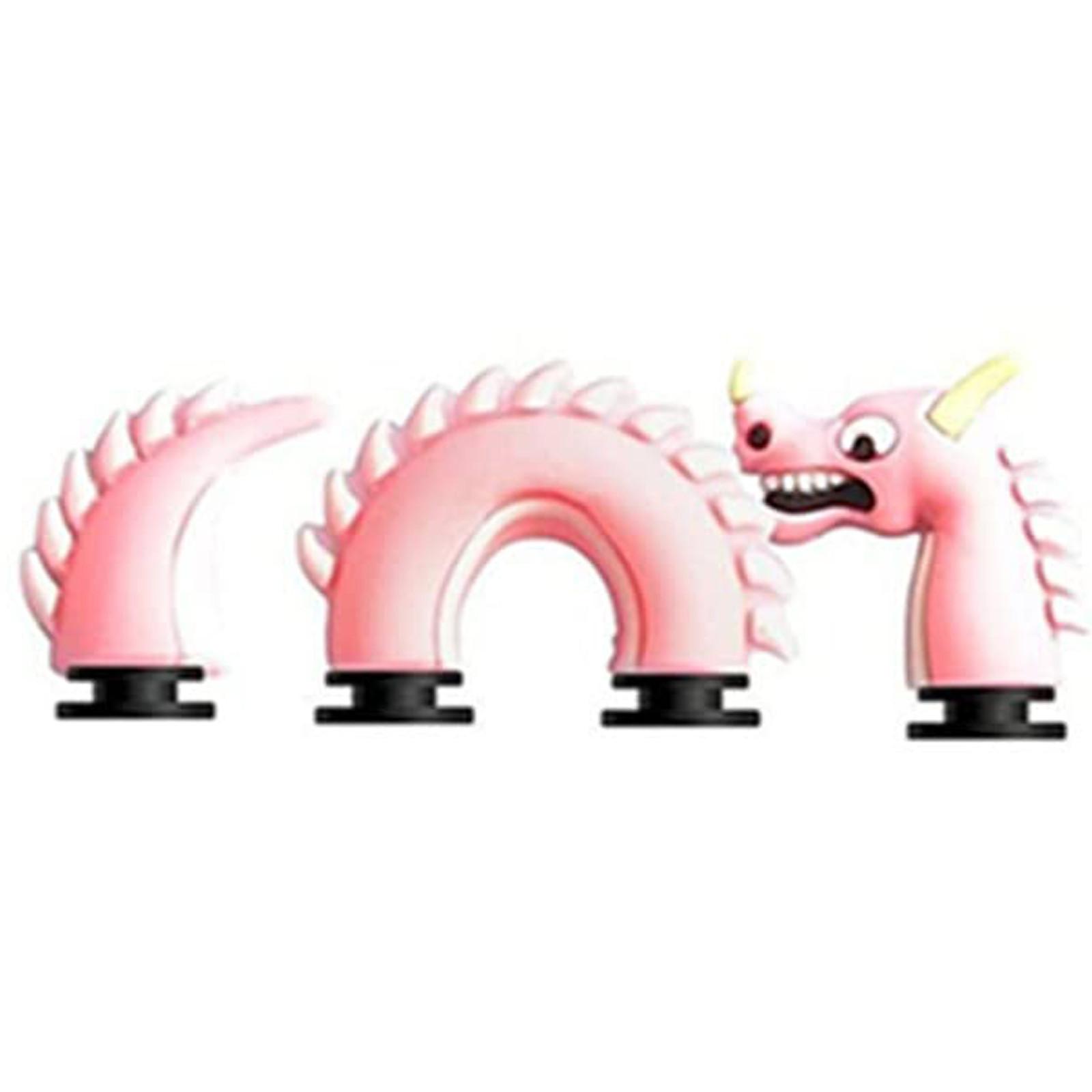 

Обувь с отверстиями, украшения для обуви динозавра, аксессуары для обуви с отверстиями, обувь из ПВХ, пряжка для обуви с цветком, обувь «сделай сам», одинаковые подарки для обуви с отверстиями One Size розовый