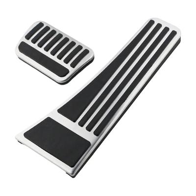 For BYD Leopard 3 EV 2025 Car Stainless Steel Pedal No Drilling Anti-Slip Brake Footrest Part Cover Accessories 2pcs