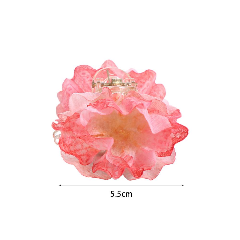 Cloth Flower Hair Claw Korean Style Hair Crab Clip French Children Hair Catches  Women