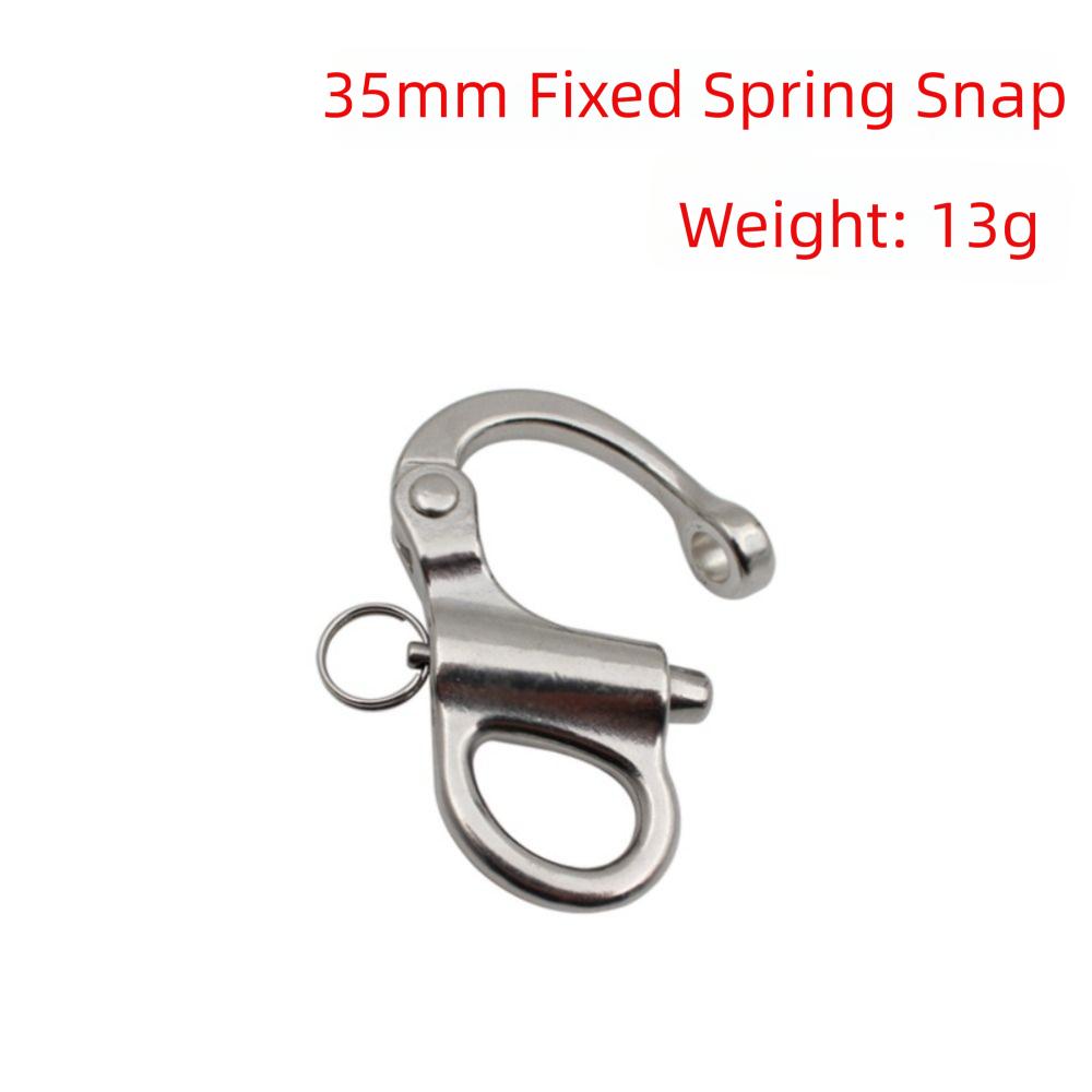 Stainless Steel Swivel Snap Shackle Quick Release Quick Release Shackle Snap Shackle Spinnakers 35mm/1.38in