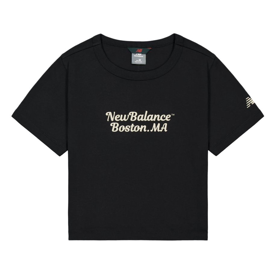 New Balance T Shirt Women s Black NEF12062-BK L