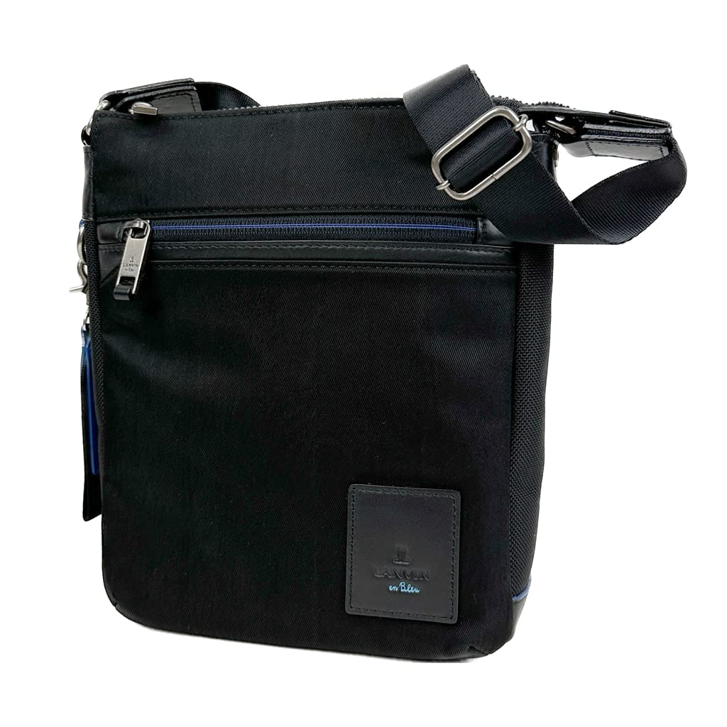 

Lanvin en Bleu Lille Shoulder Bag, Vertical, No. 530111, Black