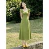 Light Luxury Simple Temperament Long Dress Women's Holiday Style Design Sense New Summer Dress Women