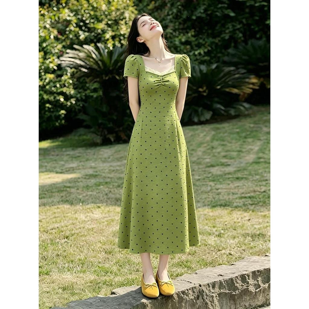 Light Luxury Simple Temperament Long Dress Women's Holiday Style Design Sense New Summer Dress Women