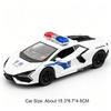 1:32 Revuelto SVJ63 Model Sports Cars Alloy Diecast Simulation Supercars Sound Light Doors Opened Pull Back for Kids Edutainmen