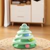Kitten Teaser Play Disc: Boredom Relief Wand & Turntable Cat Toy