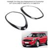 Headlight Trim Ring 2pcs Replacement for BMW MINI Cooper Countryman 2011 2016 OEM 51139801573; 51139801574