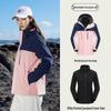 Women's Water-Repellent 3-in-1 Detachable Down Hooded Jacket - Autumn/Winter Mountaineering Top.