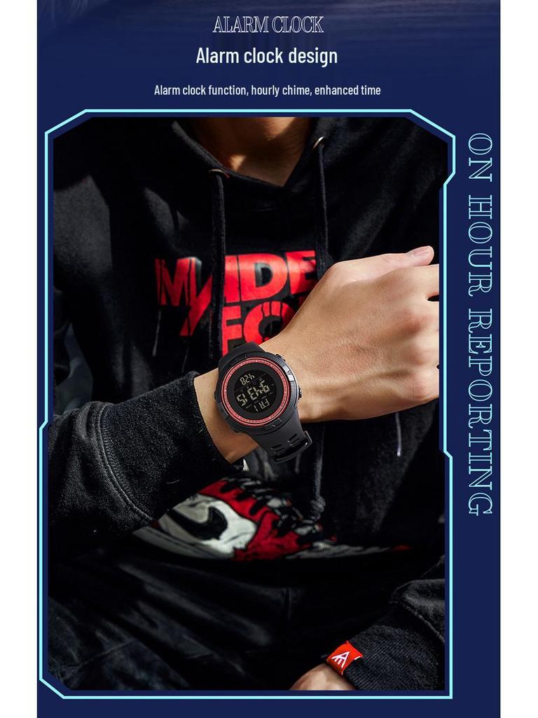 OFNS Popular Multifunctional Luminous Sports Watch for Students