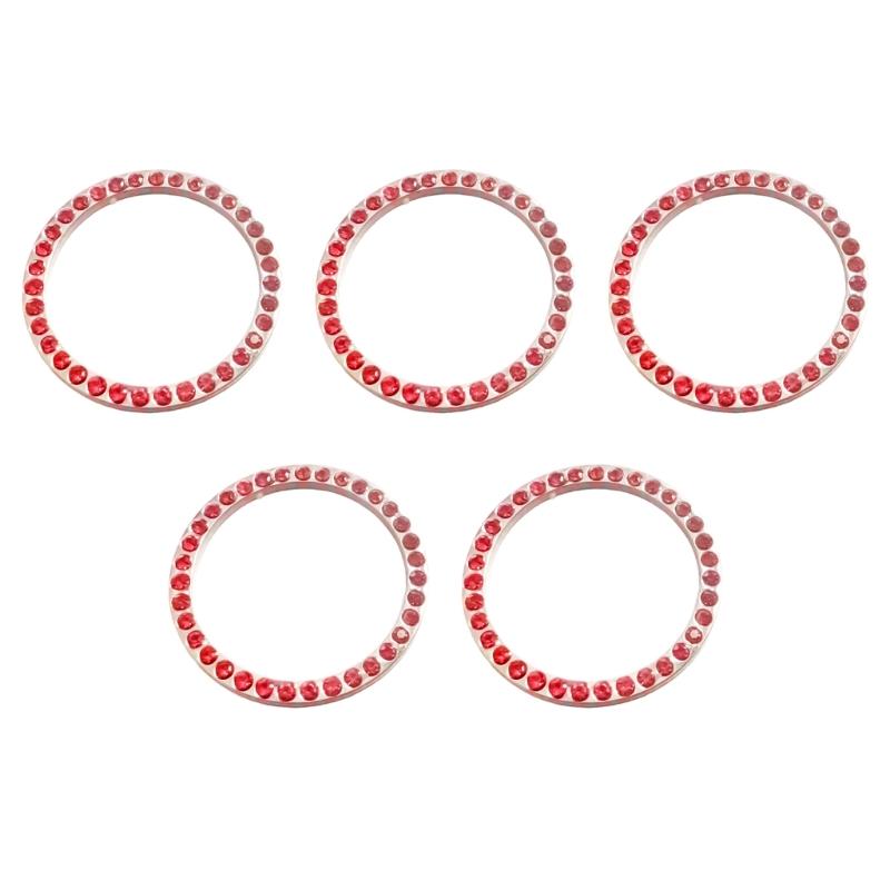 Sparkling Automotive Ignitions Switches Decors Elastic Clip On Designs Decorative Suitable for Most Vehicles
