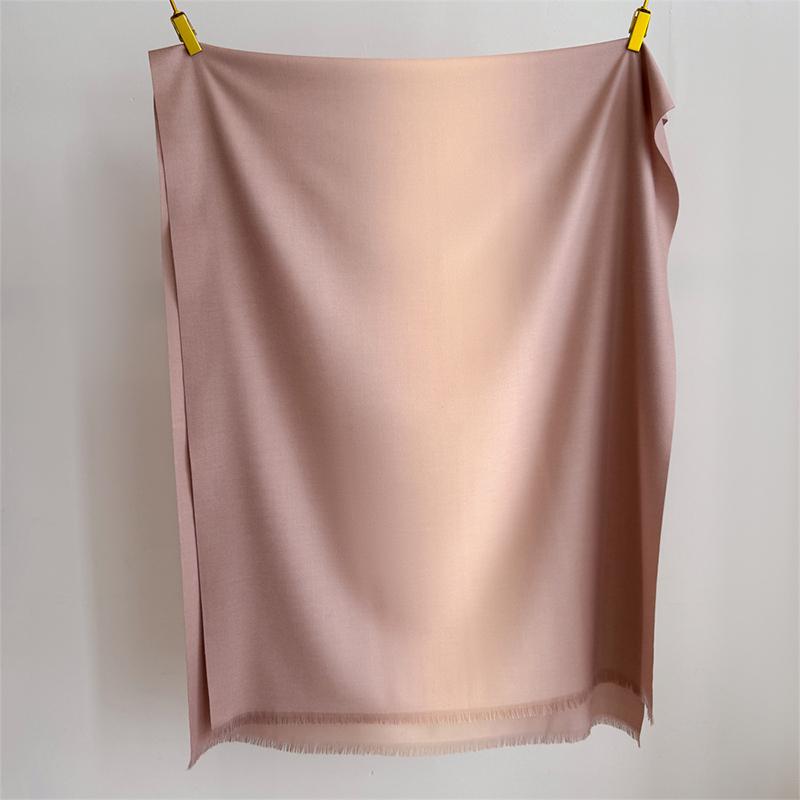 80*200cm Winter Warm Gradual Color Women Scarf Thick Cashmere Large for Pashmina Shawl Wraps Bufanda Female with Tassel Scarves