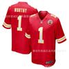 Kansas City Chiefs 1 Xavier Worthy NFL Fan Jersey Short Sleeve Cotton Sports T-Shirt Men Women