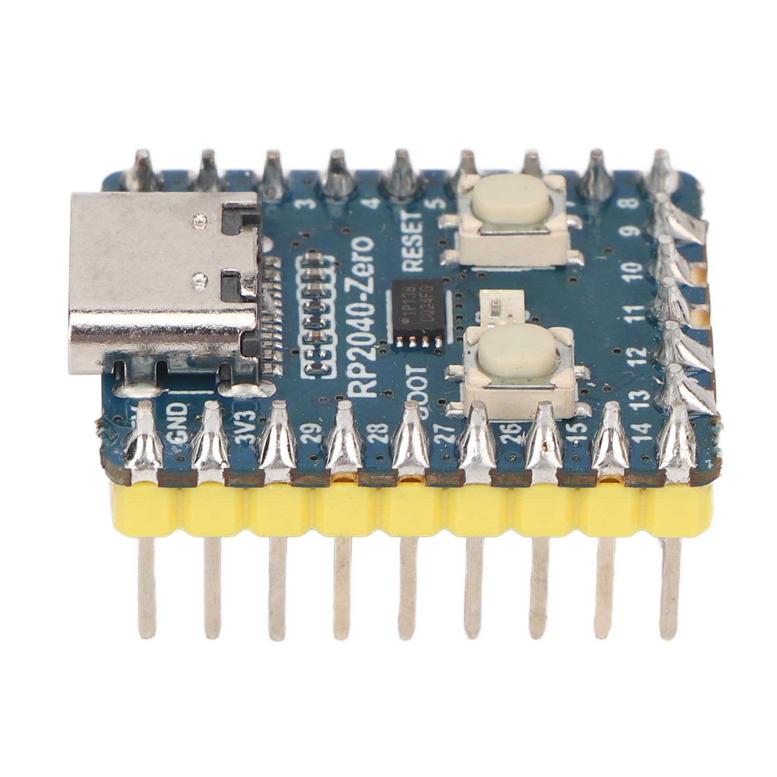 

Microcontroller Mini Development Board Solder Pin RP2040 Chip Dual Core Processor Support C C++