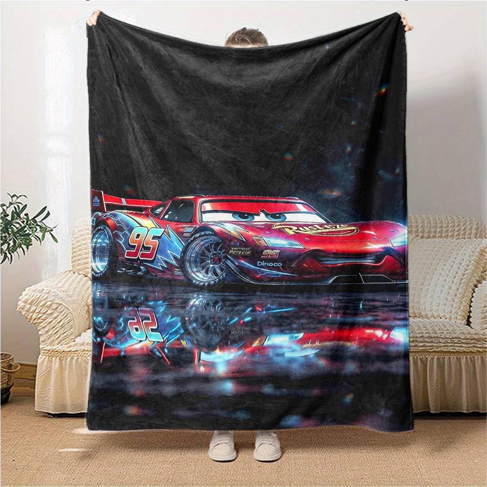 Mcqueen Space Blanket Soft Throw Blanket For Home Bedroom Bed Sofa Travel Office Solid Christmas Blanket