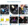 120Pcs Low Profile Automotive Blade Fuse Set With Puller Assorted Car Truck RV ATV Boat Marine Replacement Fuses 2A-35A Fuses4