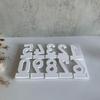 Silicone Ornamental Tray Mold Candle Stand Mold Candle Cup Molds for Candlestick