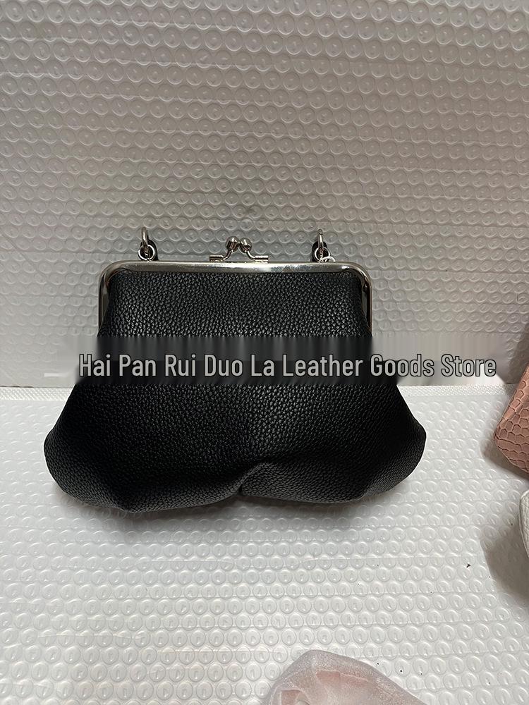 2025 Pink Crocodile Pattern Dumpling Bag: Casual Single Shoulder & Crossbody Women's Handbag