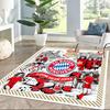 Fc Bayern München Square Rugs Are a Great Choice for Living Rooms, Bedrooms, Home Décor, and As Gifts.