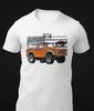 1974 Orange Ford Bronco Short-Sleeve Unisex T-Shirt