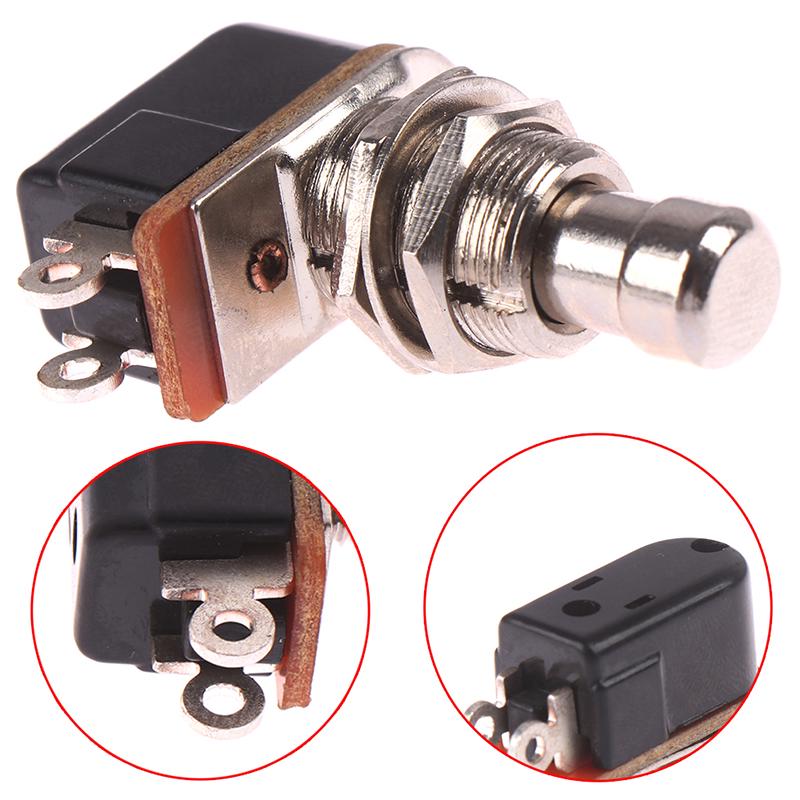 1Pcs Momentary Soft Touch Push Button Stomp Foot Pedal Electric Guitar Switch
