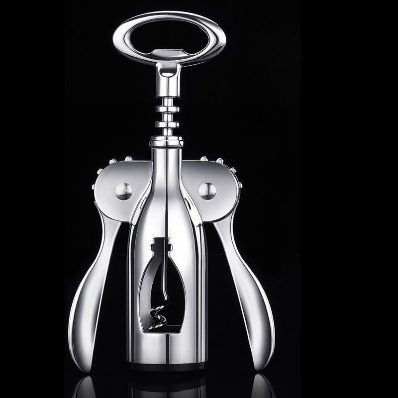 Zinc Alloy Cork Remover Tools Multifunctional Bottle Corkscrew Wine Bottle Opener for Kitchen Tool