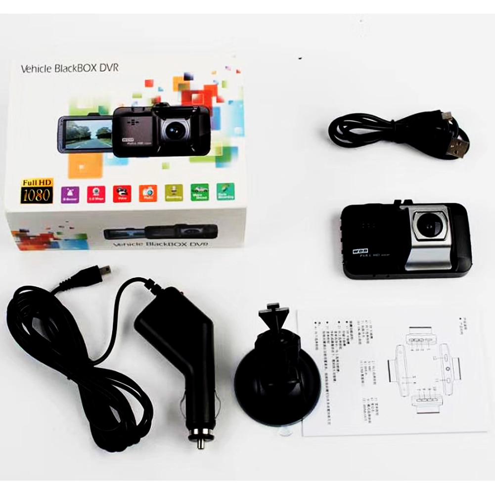 Dash Cam Car 1080P Inch HD Car Camera Driving Recorder Wide Angle DVR Vehicle Dash Camera G-Sensor