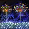 Solar LED Firework Light Solar Garden Lights Outdoor 60-420 LED Firework Beads Waterproof Colorful Lighting DIY Decoration Patio Pathway