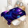 Happy Halloween Rectangle Table Cloth for Tables Decor Home Dinner Reusable Tablecloth for Indoor Outdoor Halloween Decorations
