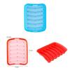 6-grid Non-Stick Silicone Sausage Mold Hot Dog Mold for Oven and Microwave Cooking