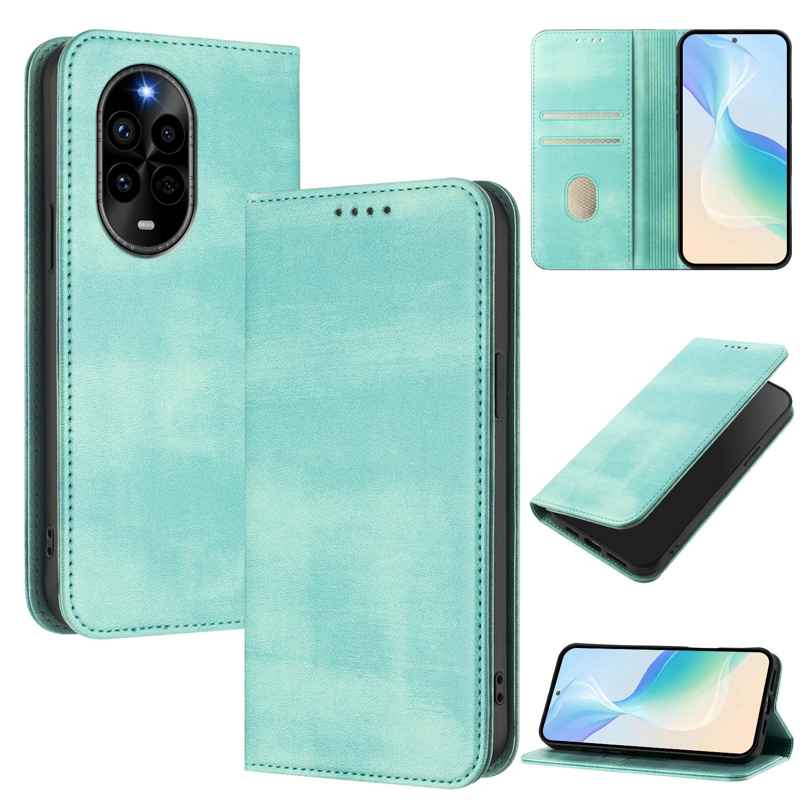 

For Huawei nova 13 Pro 5G Wallet Cases Retro Texture RFID Blocking Leather Phone Cover Brown