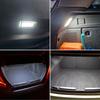 2x LED Trunk Glove Box Boot Luggage Compartment Interior Replace Lamp for Opel Vauxhall13221556 90306633 1747044 1747040 8972943