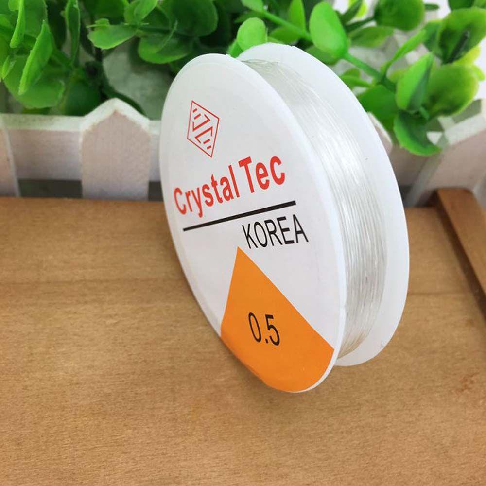 Armband&Halskette Zubehör Faden Perlschnur Schmuckherstellung Transparenter Draht Kristallseil