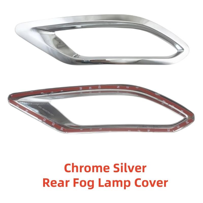 Car Chrome Fog light Decoration Accessories Front Fog Lamp Cover Trim Paste Style For Honda HRV Vezel 2014 2015 2016 2017 2018