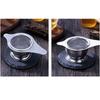 With Handle Tea Strainer Set Stainless Steel Tea Infuser with Drip Bowl  Tea Brewing