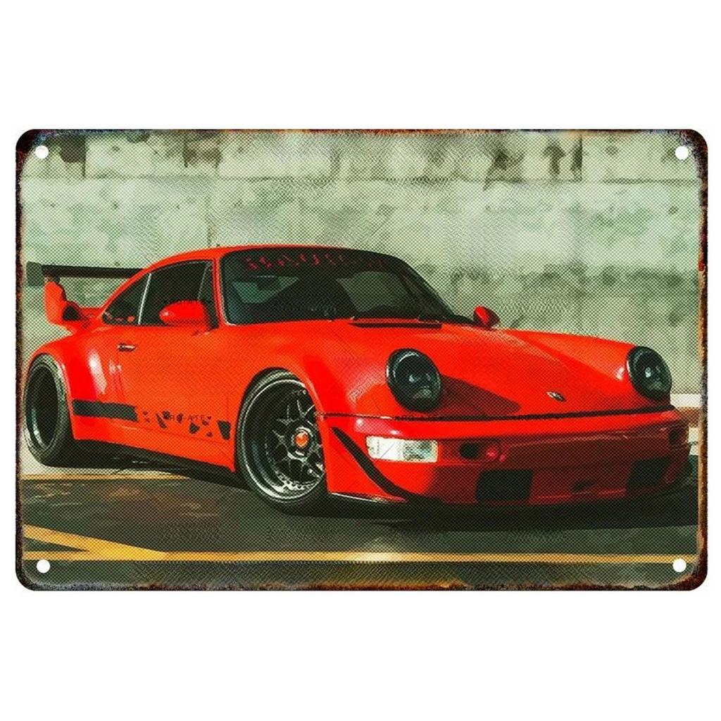 Vintage Metal Tin Signs Classic Car Wall Posters Plate Wall Decor for Home Garden Bars Man Cave Cafe Clubs Retro Posters Plaque