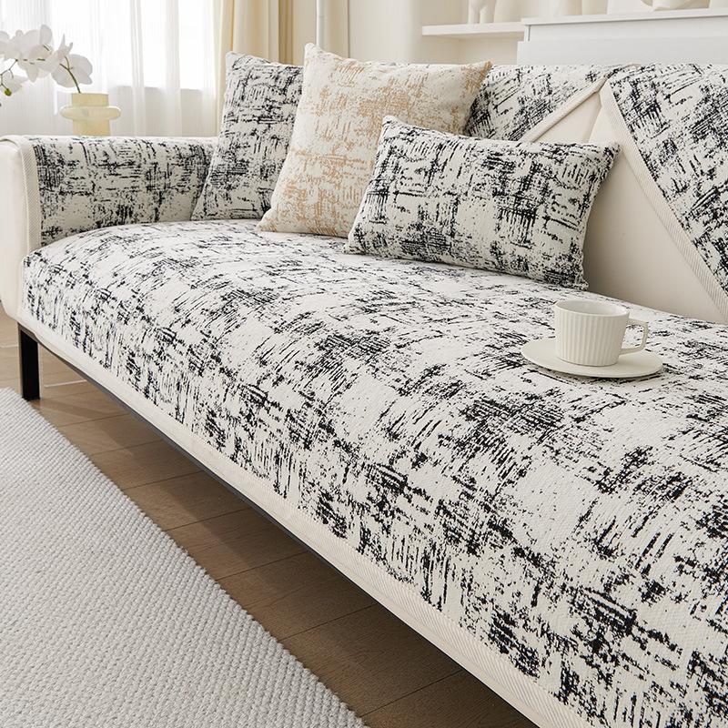 

Chenier Sofa Cushion Anti-Cat Scratch Sofa Cover Special Cover Cloth Universal Seat Cushion Backrest Cover For All Seasons 70*70cm