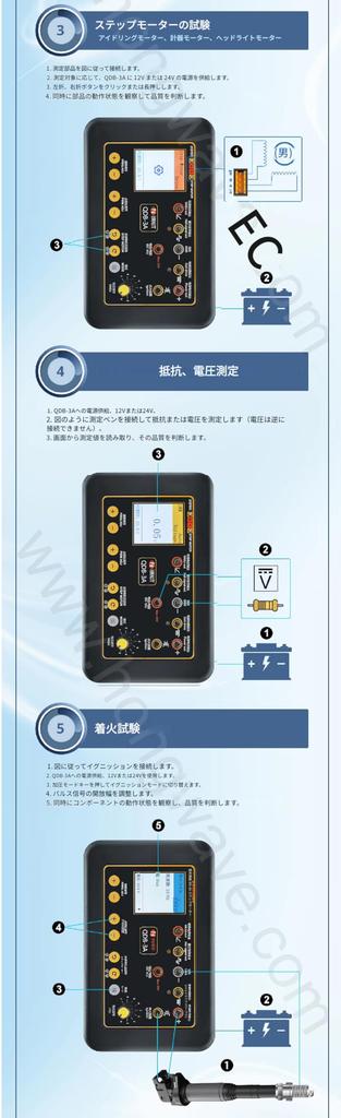 Zmart QDB-3A 2A Auto Zündspulentester Auto Leerlauf Schrittmotor Magnetventil Injektor Aktor Fehlerdetektor Treiber PWM Generator