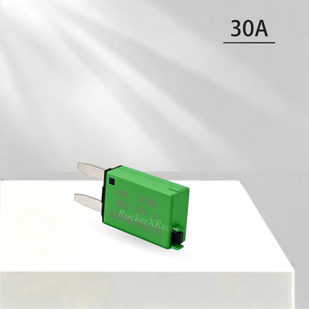 ATM Resettable Fuse Low Profile Mini Blade Fuse 3A 5A 10A 15A 20A 30A for Marine RV 12V/32V Car Circuit Breaker Circuit Breaker 6