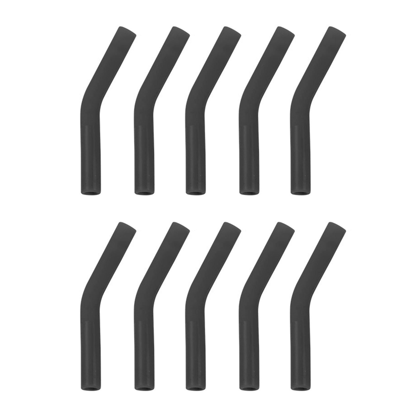 

10Pcs/set Soft Silicone Straw Covers Metal Straws Tips Covers Fit for 8MM Wide Reusable Stainless Steel Straw Nozzles 7