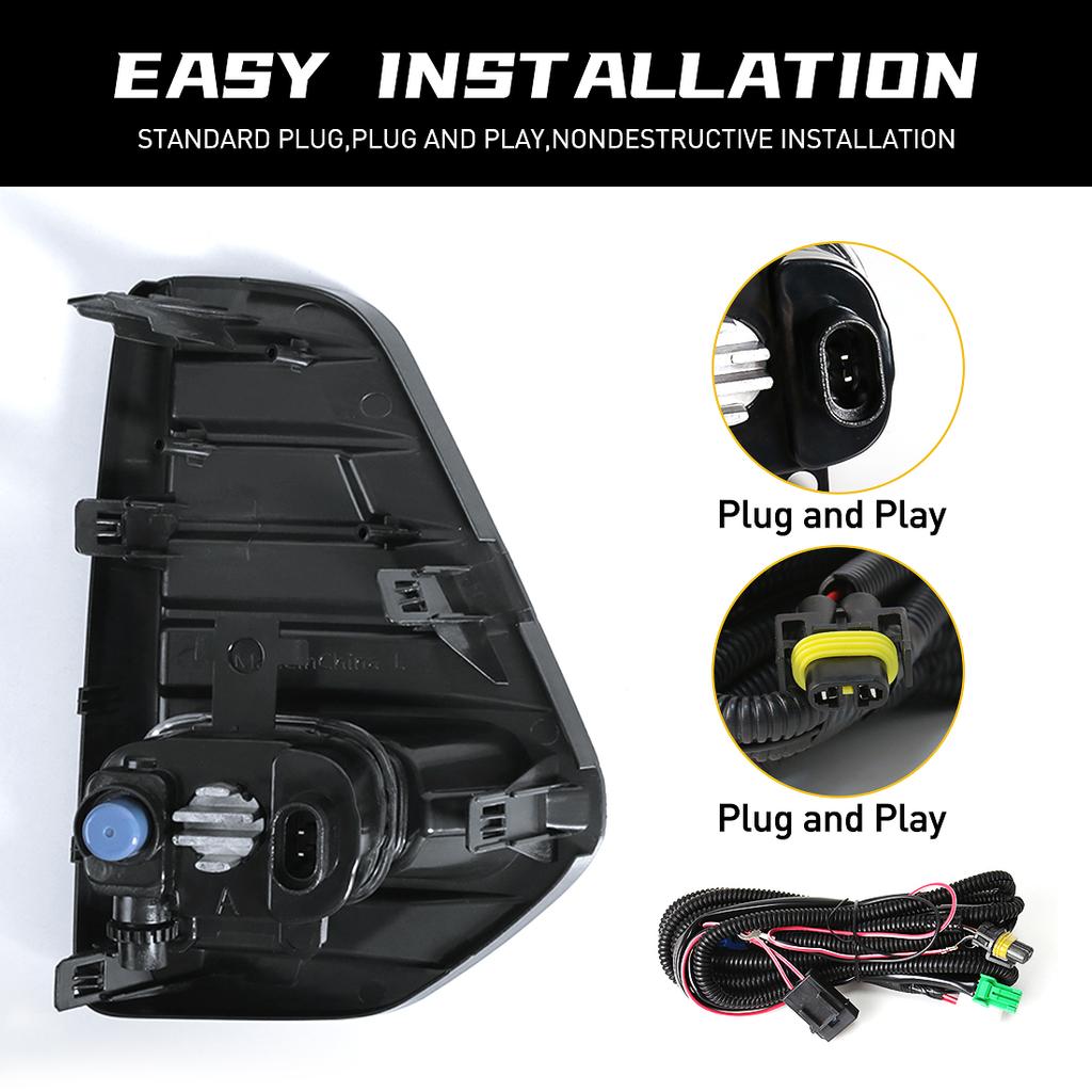 Für Nissan Kicks 2025 2025 Nebelscheinwerfer LED-Kit Frontstoßstange Scheinwerfer Tagfahrlichter DRL Auto-Taglichter Autozubehör